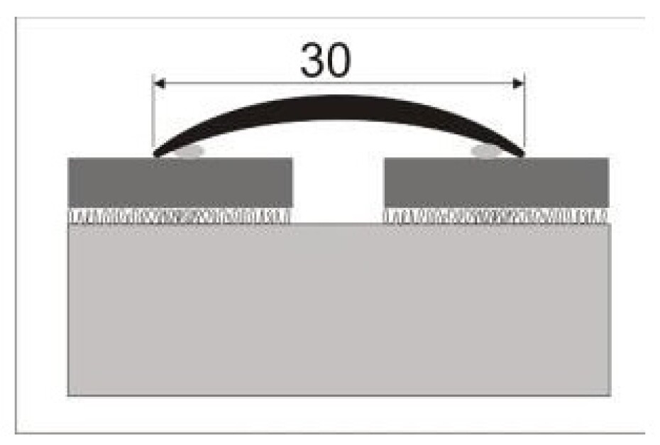Přechodový profil-oblý 30mm - main (3)