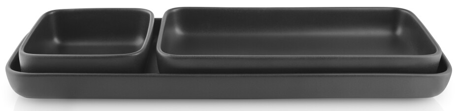 EVA SOLO Set 3 servírovacích misek nordic kitchen černý - main (1)