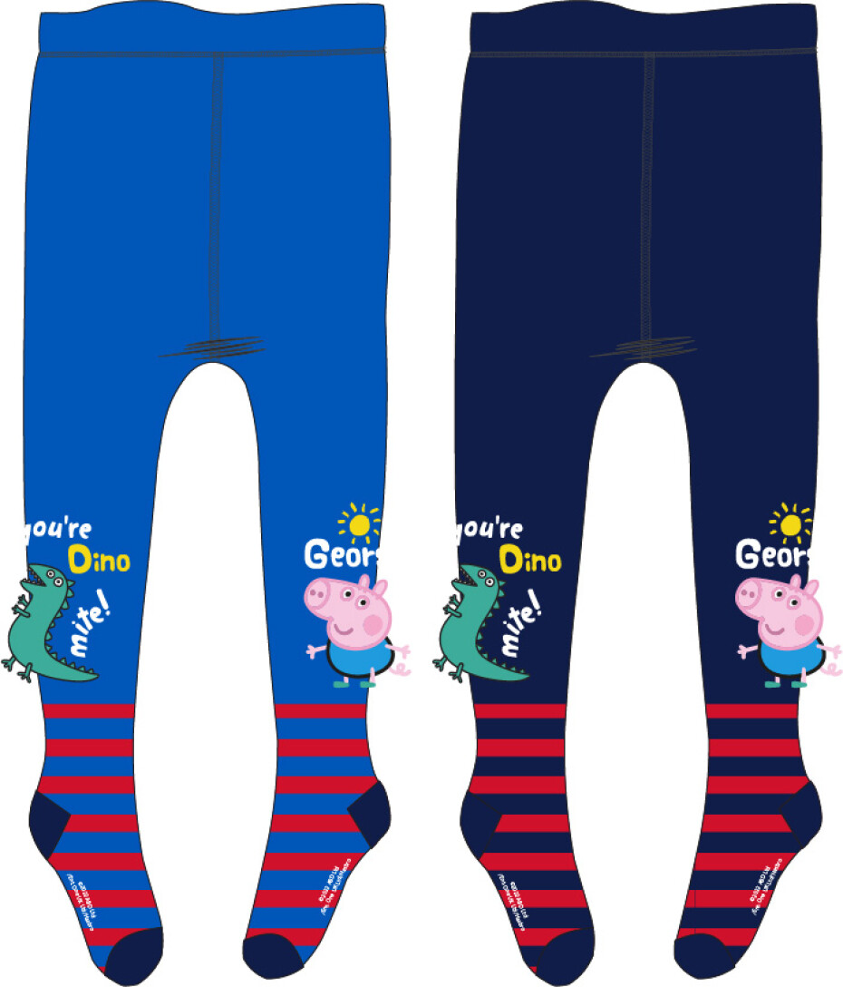 Prasátko Pepa - licence Chlapecké punčocháče - Prasátko Peppa 5236905, světlejší modrá Barva: Modrá, Velikost: 98-104 - main (0)
