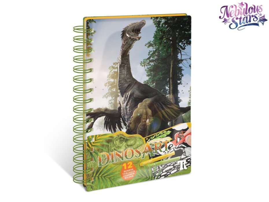 DinosArt sametové omalovánky, Nebulous Stars, W021584 - main (0)