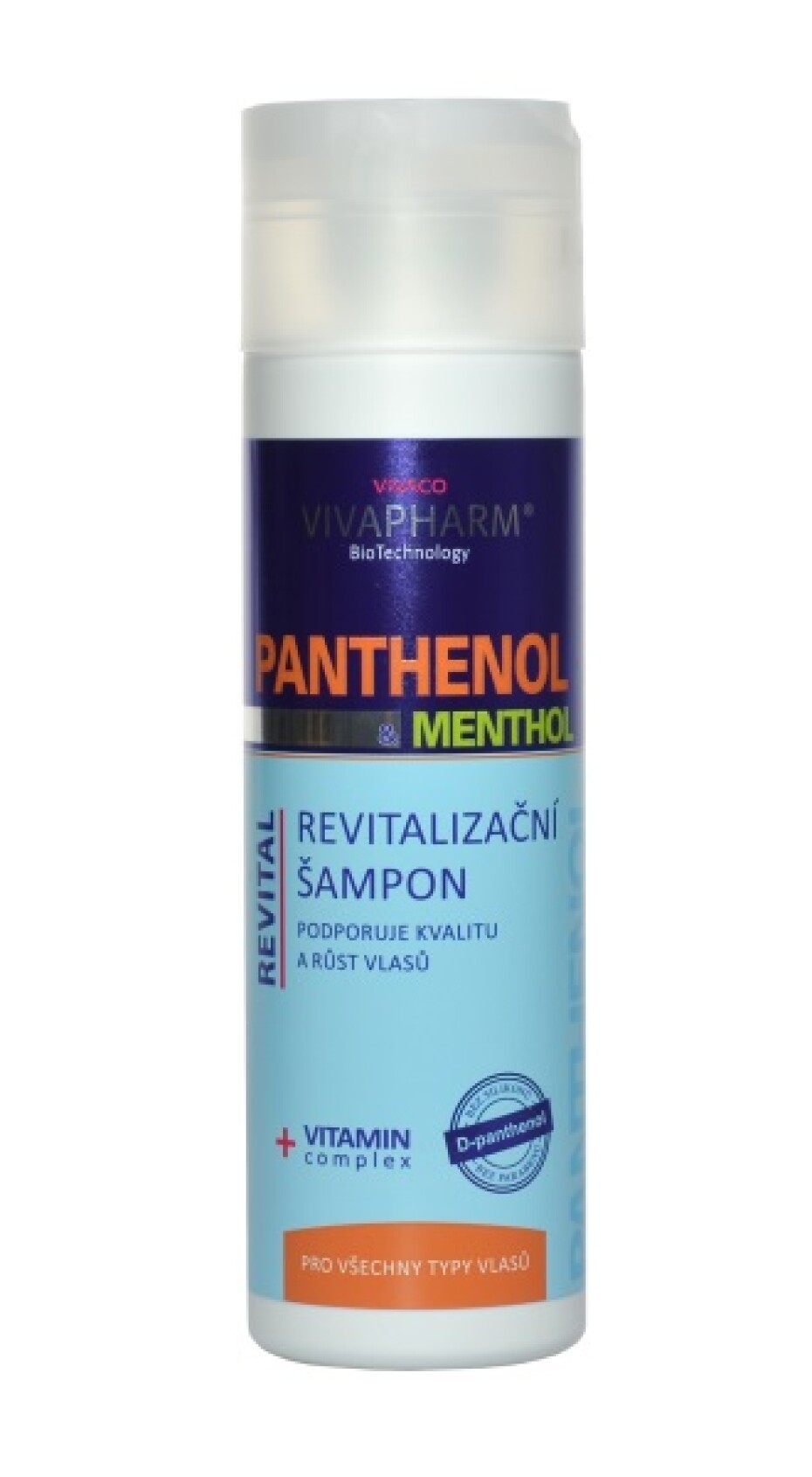 VIVACO Revitalizační šampon s panthenolem a mentholem VIVAPHARM - main (0)