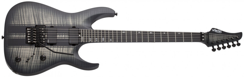 Schecter Banshee GT FR Satin Charcoal Burst - main (0)