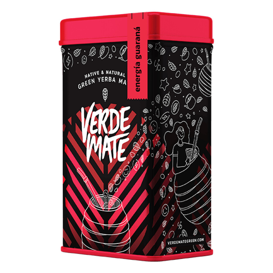 Verde Mate Green Energia Guarana 0,5kg + Plechová dóza Yerbera - main (0)
