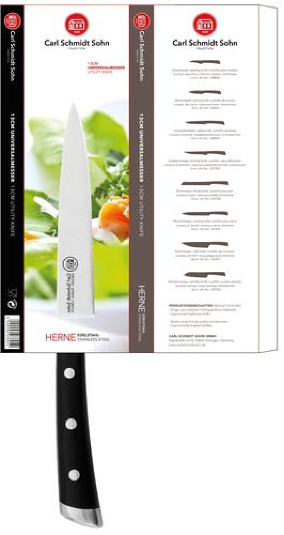 CS SOLINGEN Nůž univerzální 13 cm HERNE CS-038052 - main (2)