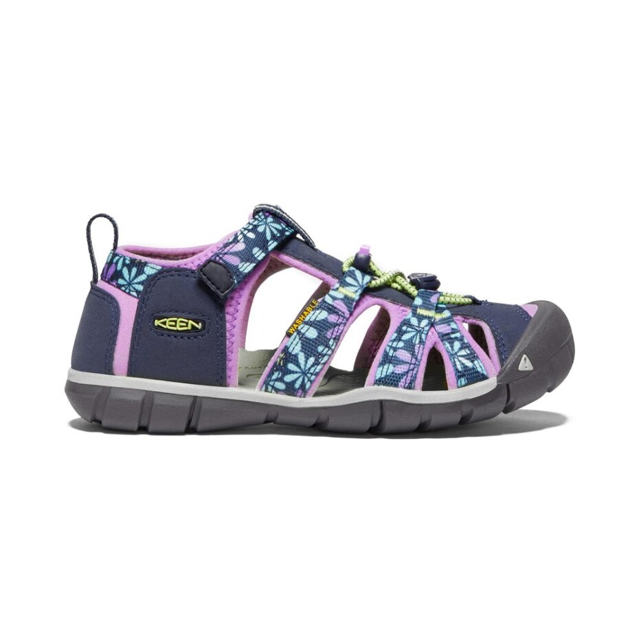 Dětské sandály SEACAMP II CNX, black iris/african violet, Keen, 1025149/1025136/1025109, fialová - 39 - main (2)
