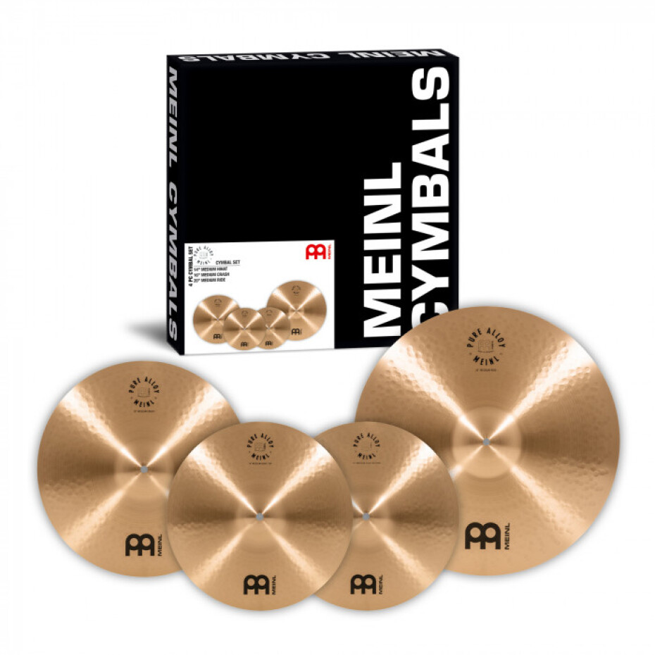 Meinl PA141620 Pure Alloy Cymbal Set - main (0)