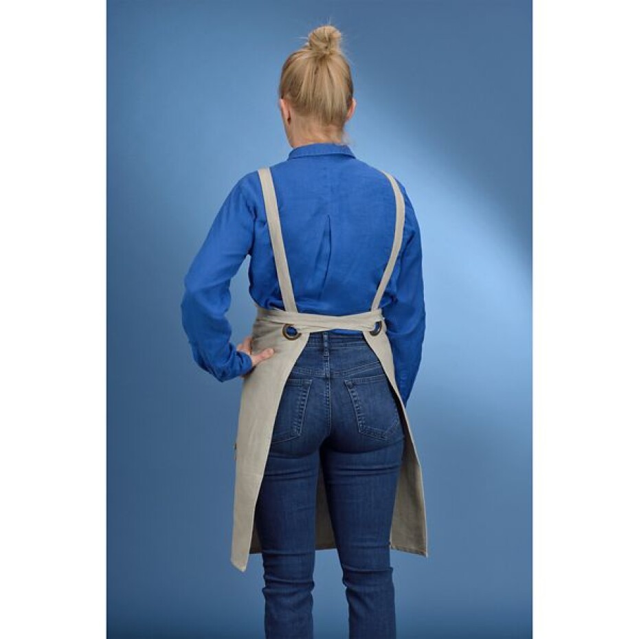KELA Zástěra Puro 55%bavlna/45%len přírodní 85,0x70,0cm KL-12810 - main (3)