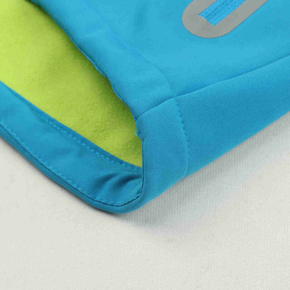 Chlapecká softshellová bunda, zateplená - KUGO QK2930, tyrkysová Barva: Tyrkysová, Velikost: 80 - main (4)