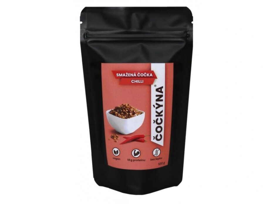 Čočkýna Smažená křupavá čočka: Chilli 100g - main (0)