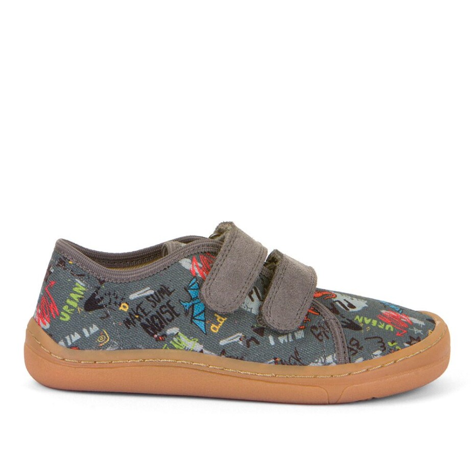Chlapecké barefoot tenisky CANVAS Gray+; Froddo; G1700390-1; šedá - 28 - main (4)