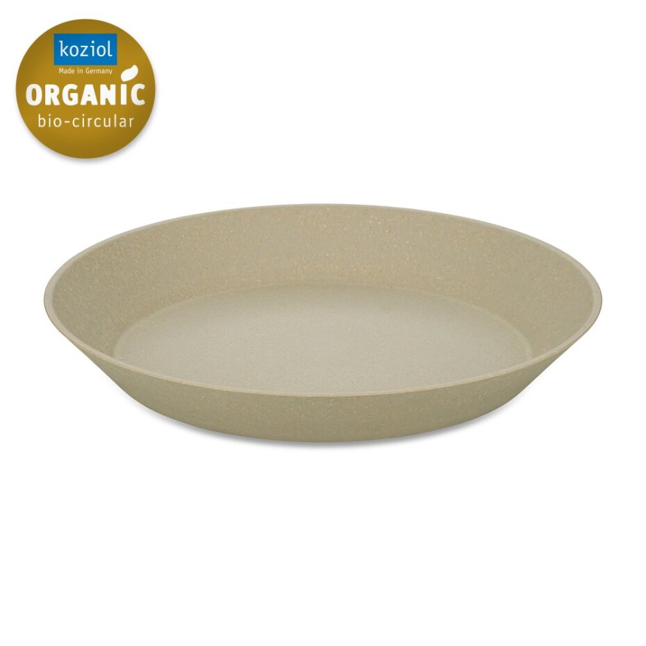 Hluboký talíř CONNECT 24 cm, sada 4 ks, přírodní pouštní písek, Koziol - main (1)