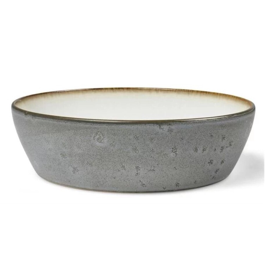 Servírovací mísa 18 cm, šedá / krémová, Bitz - main (0)