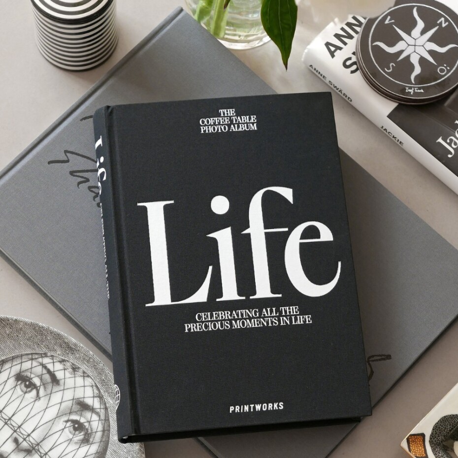 Fotoalbum LIFE, černá, Printworks - main (2)