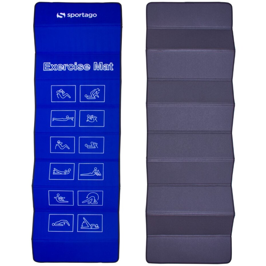 Sportago Tide skládací karimatka 180x60x0,7 cm Modrá - main (5)