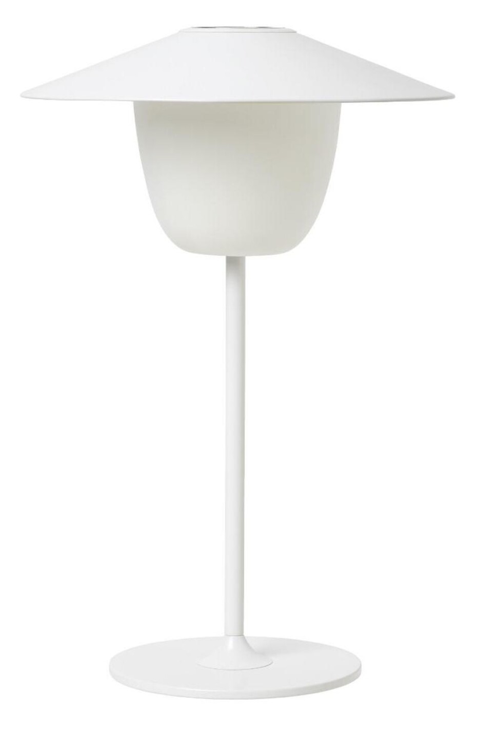 Přenosná LED lampička, bílá, hliníková BLOMUS - main (0)