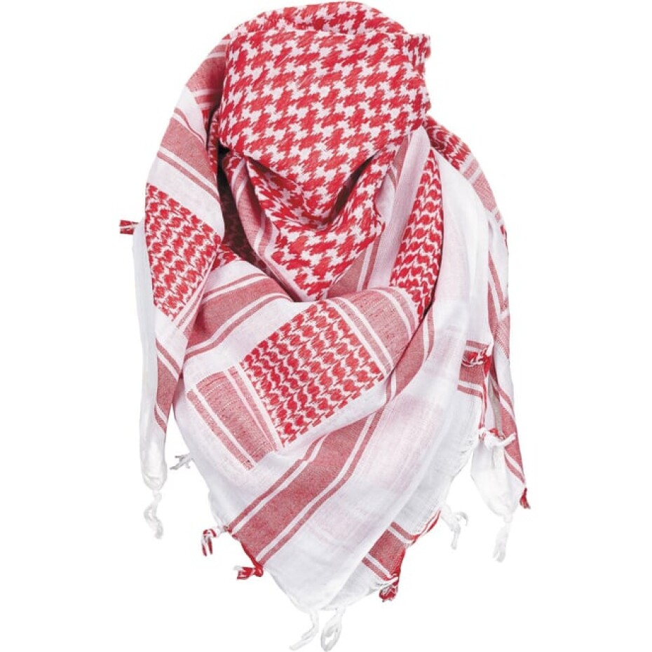 Šátek Palestina bílá | červená - main (0)
