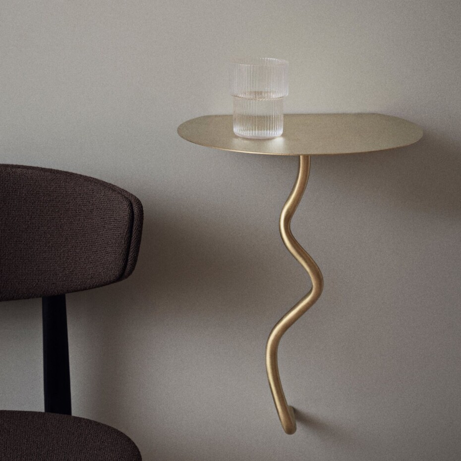 Sklenice na vodu RIPPLE 200 ml, sada 4 ks, čirá, ferm LIVING - main (2)