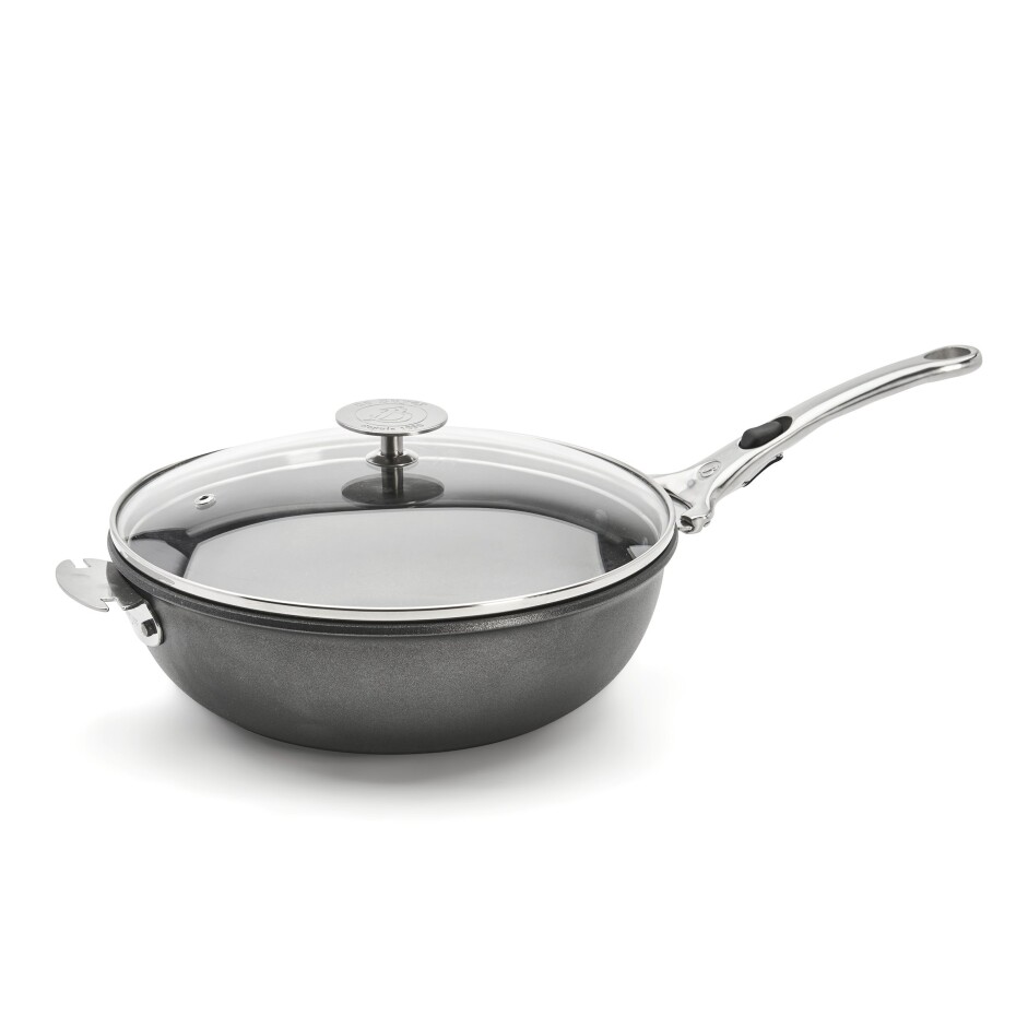 Pánev na soté CHOC EXTREME LOQY 24 cm, černá, hliník, de Buyer - main (19)
