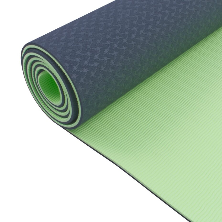 Podložka na cvičení Sportago TPE Yoga dvouvrstvá 173x61x0,6 cm Zelená - main (1)