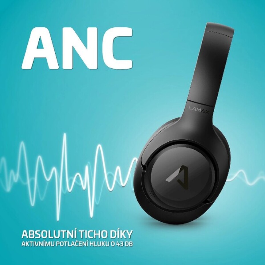 LAMAX NoiseComfort2 ANC bezdrátová sluchátka - main (1)