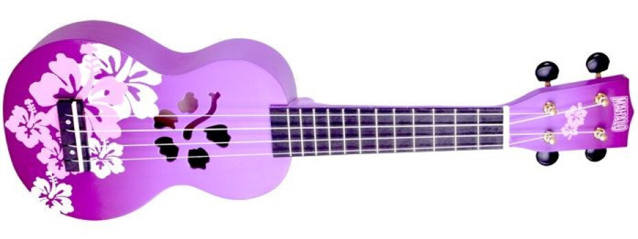 Mahalo MD1HB Hibiscus Purple Burst - main (0)