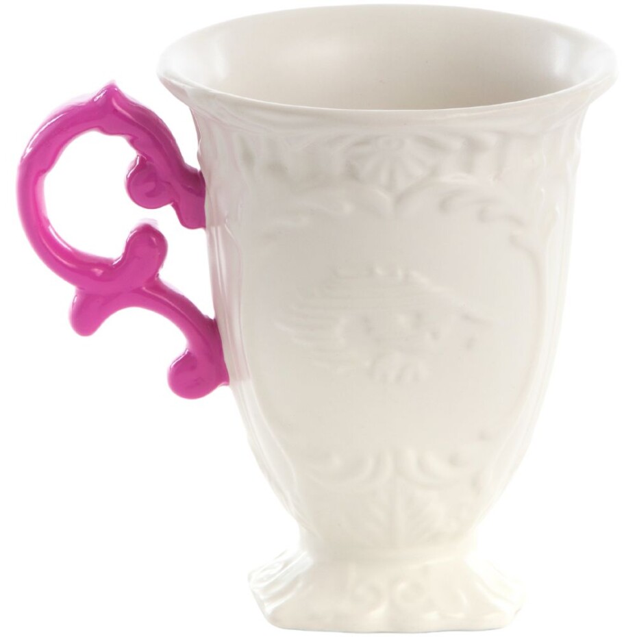 Hrnek I-WARES 11,5 cm, fuchsiová, Seletti - main (1)