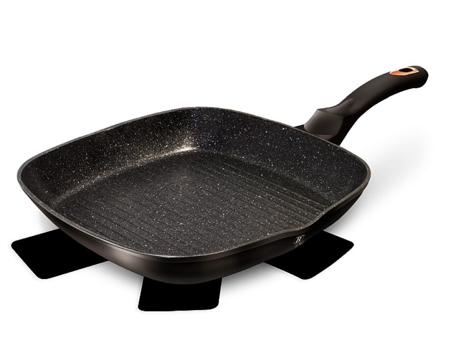 BERLINGERHAUS Pánev grilovací s mramorovým povrchem 28 cm Black Rose Collection BH-1636 - main (5)