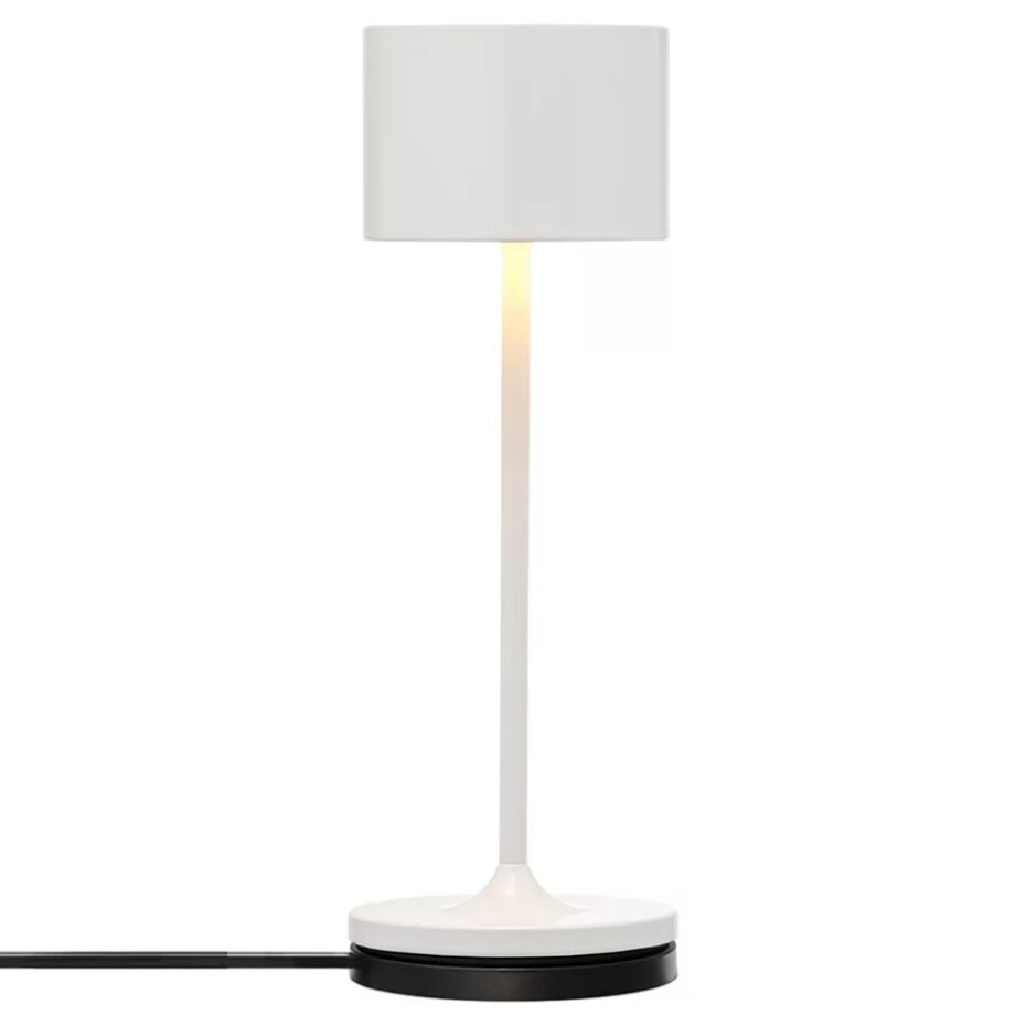 Přenosná stolní lampa FAROL MINI 19,5 cm, LED, bílá, hliník, Blomus - main (5)