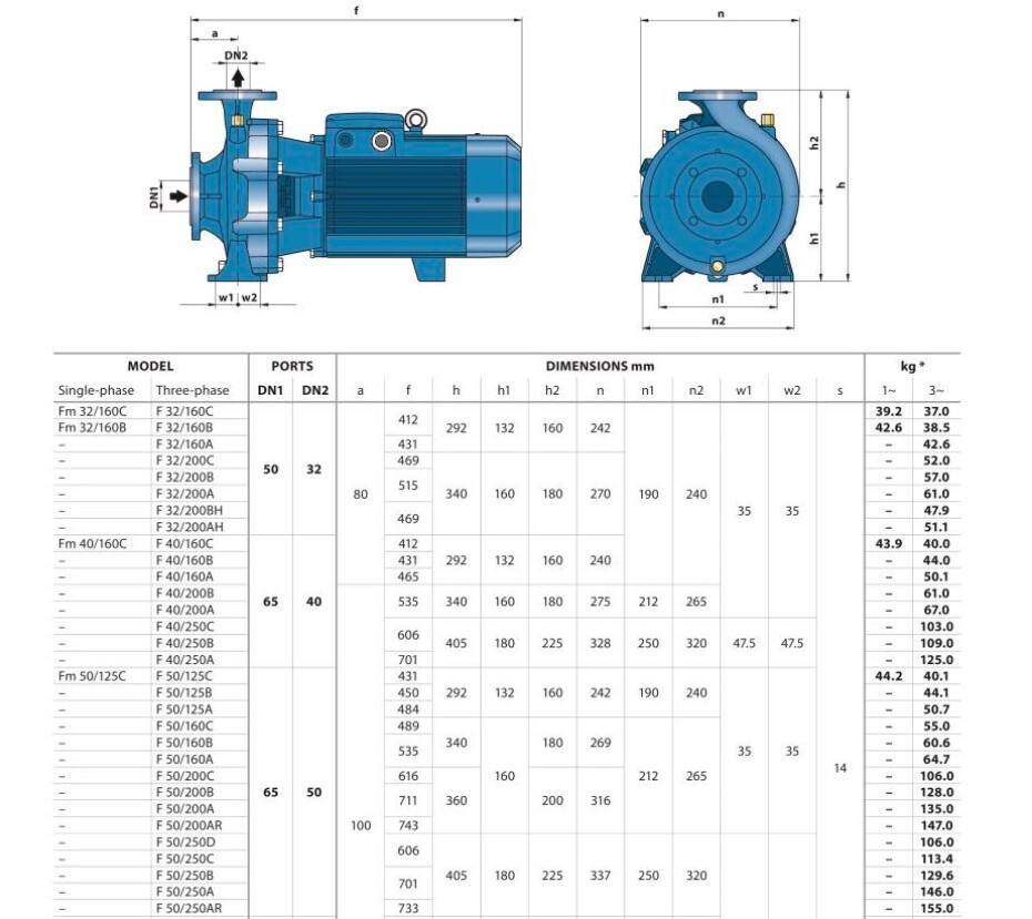 Pedrollo F 50/160B 400V - main (2)