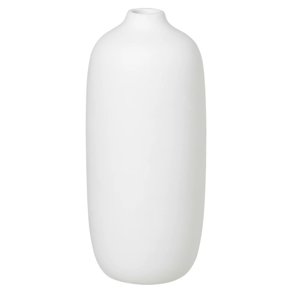 Váza CEOLA 18 cm, bílá, Blomus - main (0)