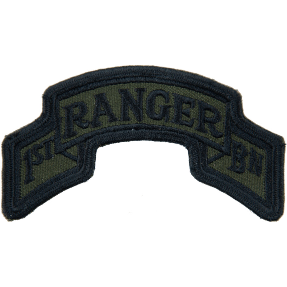 Nášivka: RANGER 1st BN olivová | černá - main (0)