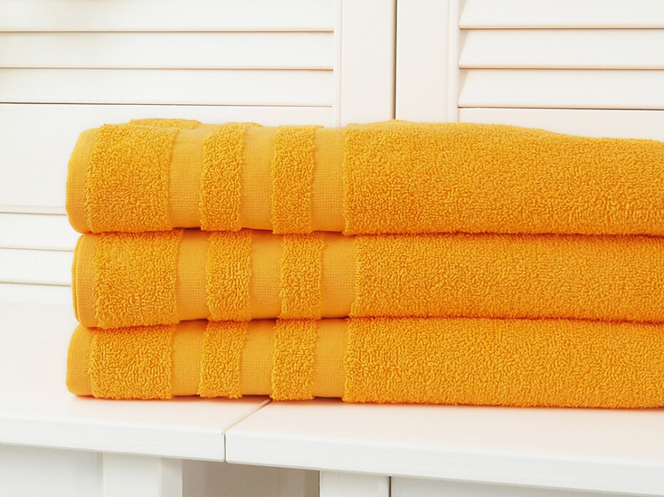 B.E.S. - Petrovice, s.r.o. Bavlněný froté ručník Standard - Orange Rozměr: 50 x 100 - main (2)