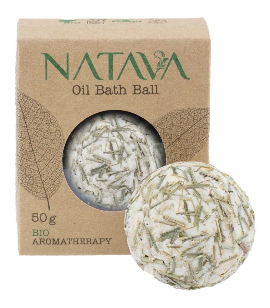 Natava Olejová koule do koupele - Citronová tráva 50 g - main (0)