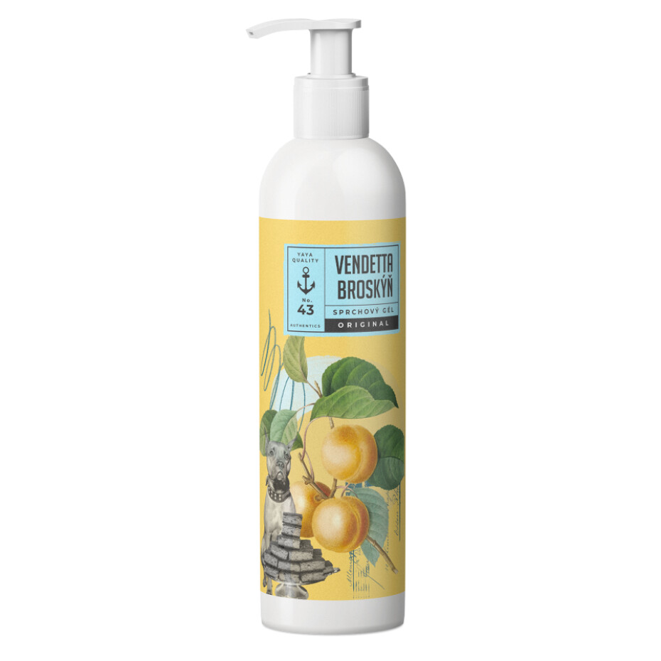 Vendetta broskví - osvěžující sprchový gel Soaphoria 250ml - main (0)