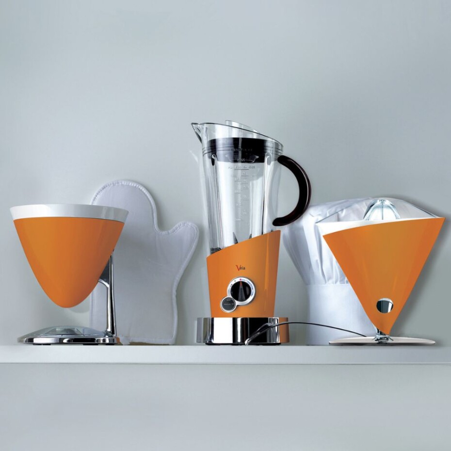 Stolní mixér VELA EVOLUTION 1,5 l, oranžová, nerezová ocel, Bugatti - main (1)