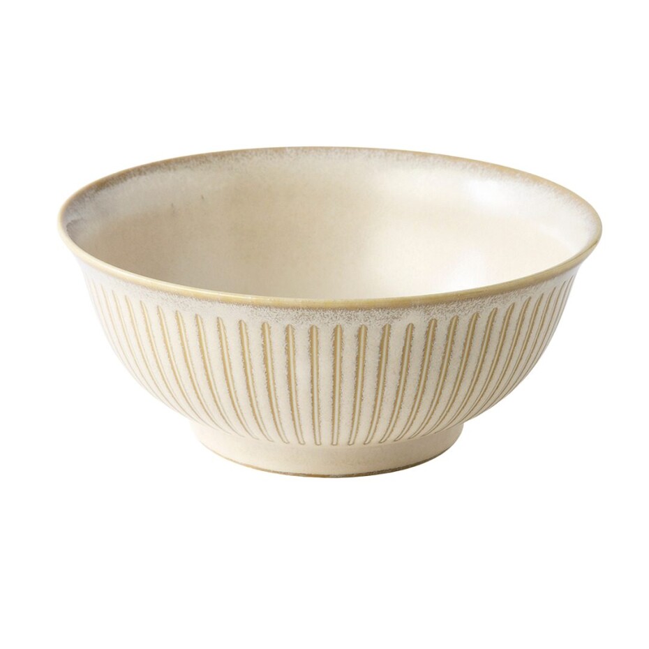 Udon mísa RIDGED ALABASTER 18 cm, MIJ - main (0)