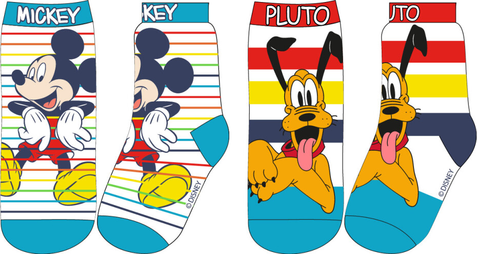 Mickey Mouse - licence Chlapecké ponožky - Mickey Mouse 5234A383, barevná Barva: Mix barev, Velikost: 31-34 - main (0)