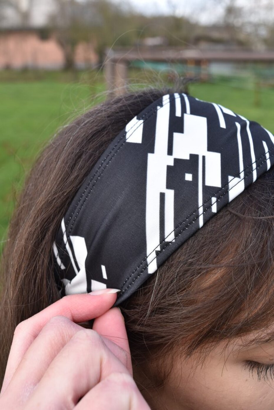 Sportago Fitness Hairband - šedé tóny II - main (3)
