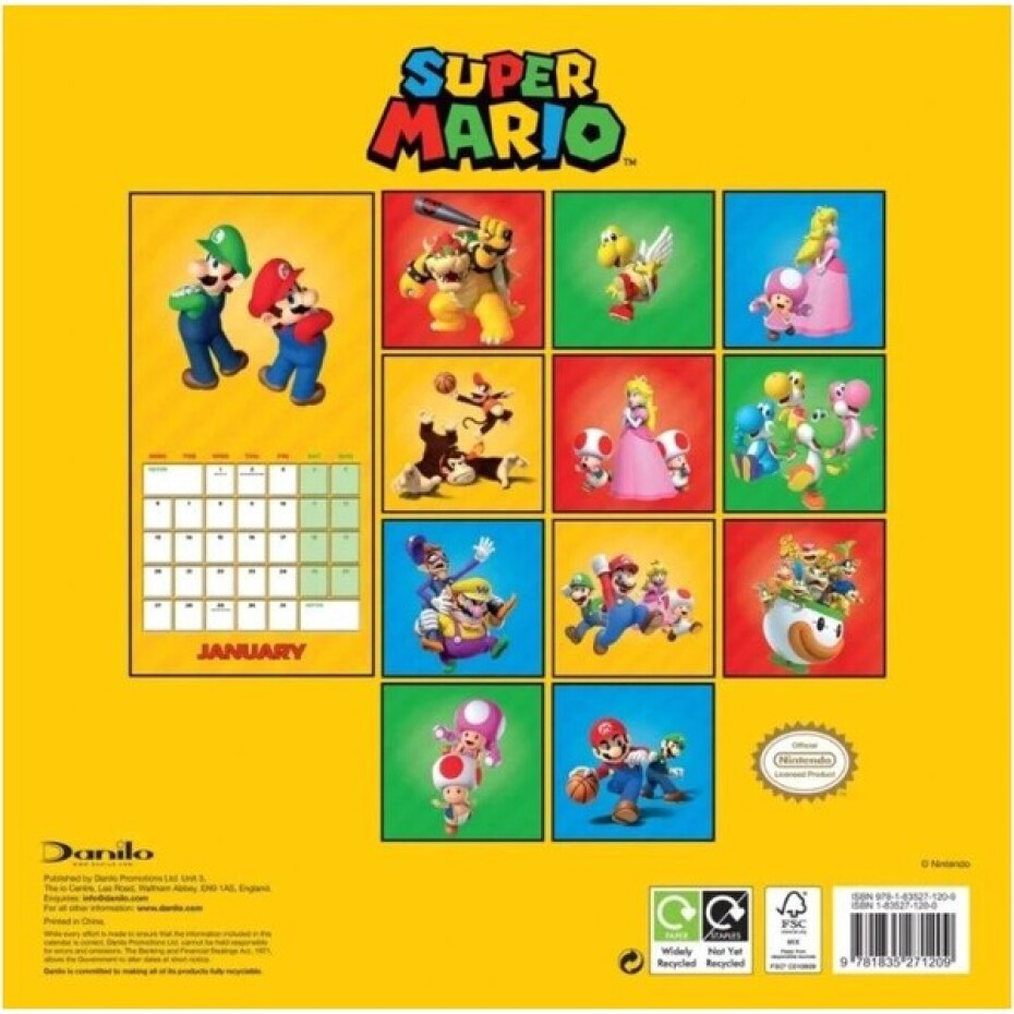 Kalendář Super Mario 2025 - main (4)