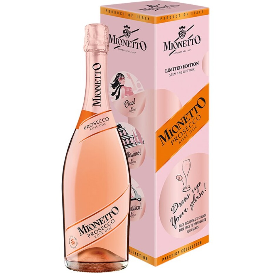Mionetto Prosecco Rosé DOC - rozetky, dárkové balení - main (0)