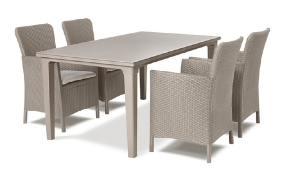 Keter Zahradní stůl Keter Futura cappuccino KT-610603 - main (1)