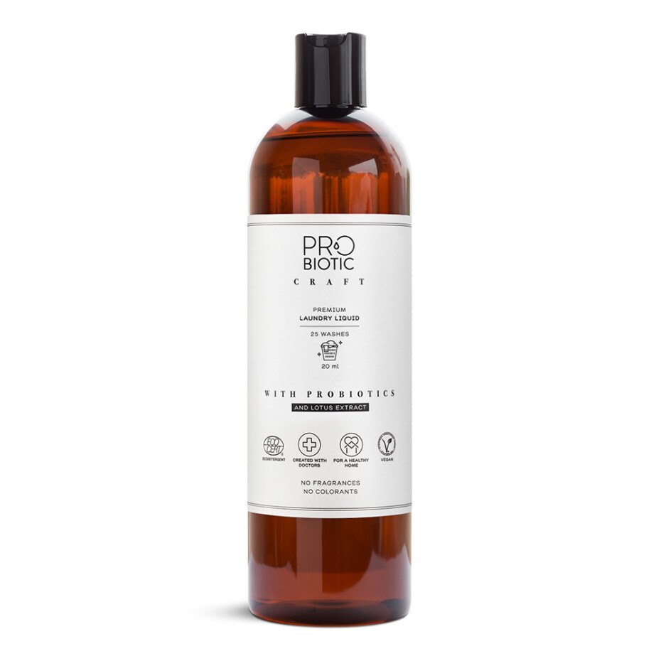 Tekutý prací prostředek 500 ml, Probiotic Craft - main (0)