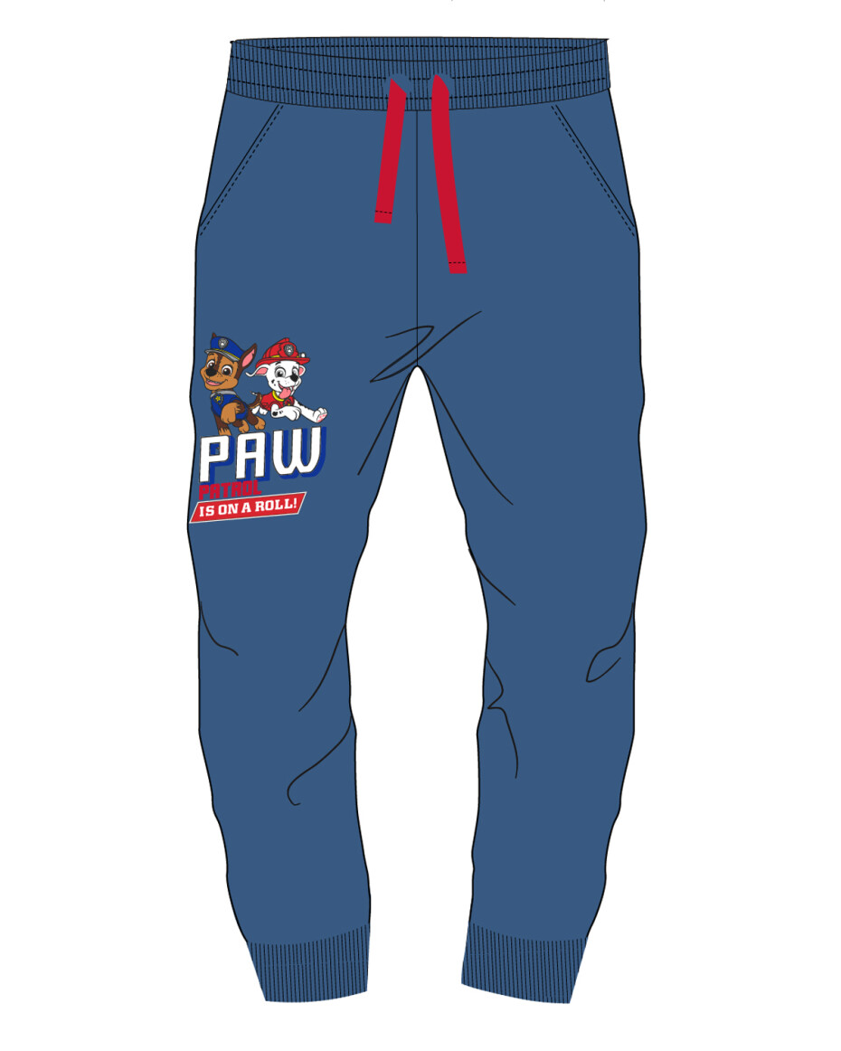 Paw Patrol - Tlapková patrola -Licence Chlapecké tepláky - Paw Patrol 52112034, tmavě modrá Barva: Modrá tmavě, Velikost: 98 - main (0)