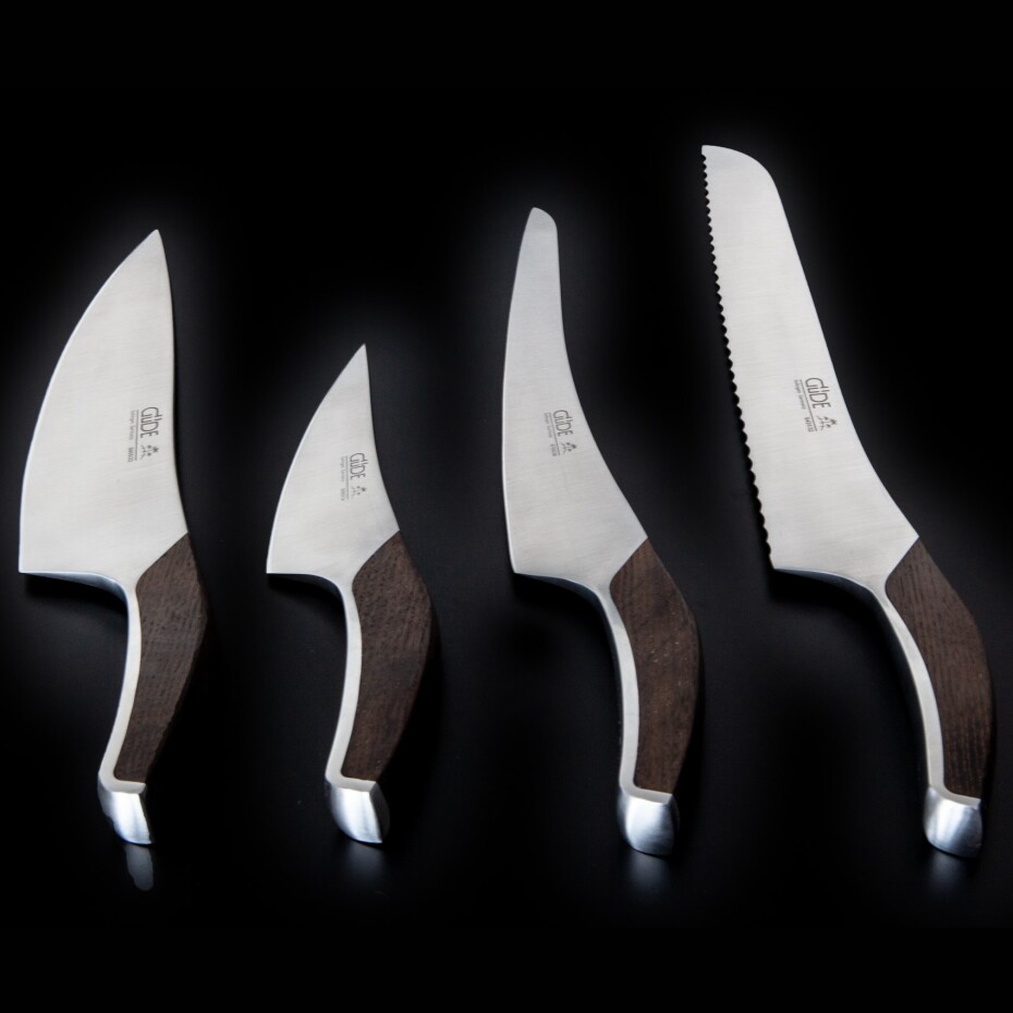 Güde Solingen Kuchařský nůž SYNCHROS 21 cm, hnědá, Güde - main (4)