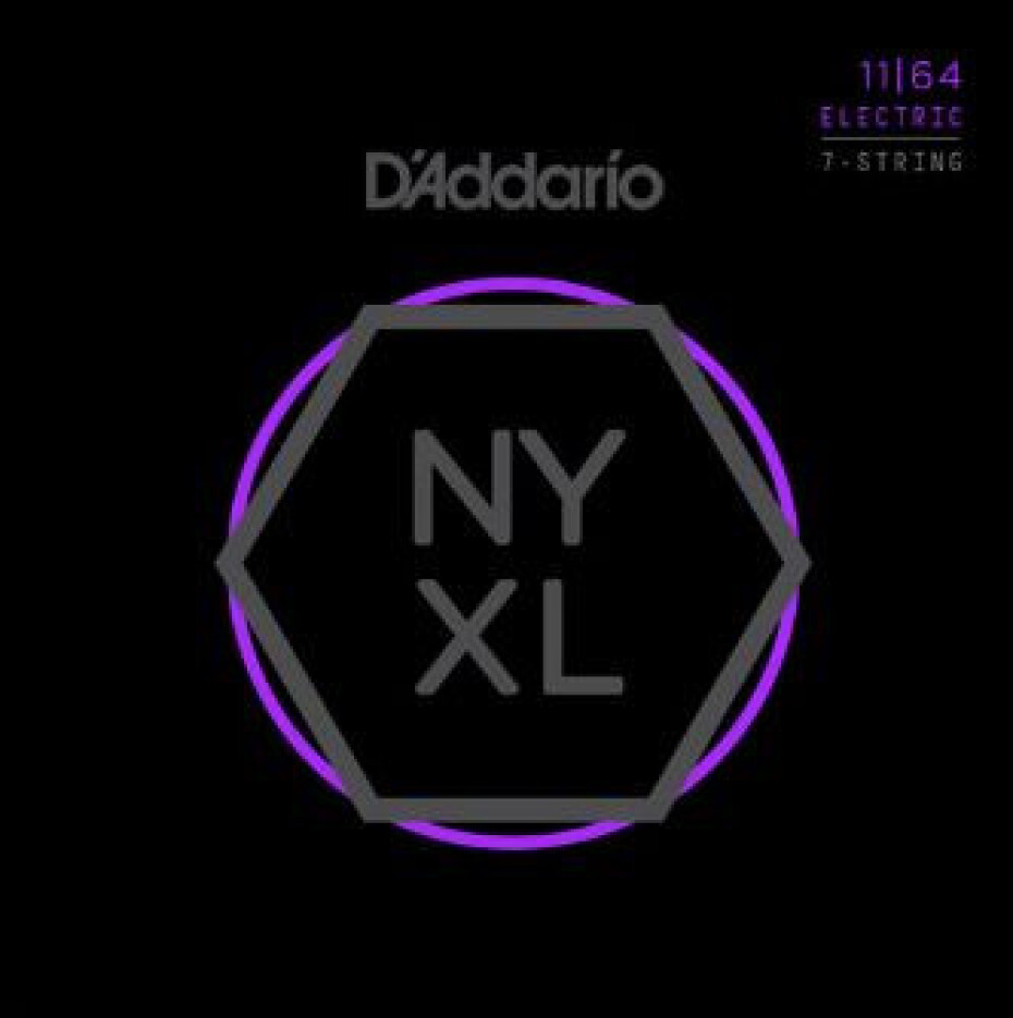 D'Addario NYXL 7-String Medium 11-64 - main (0)