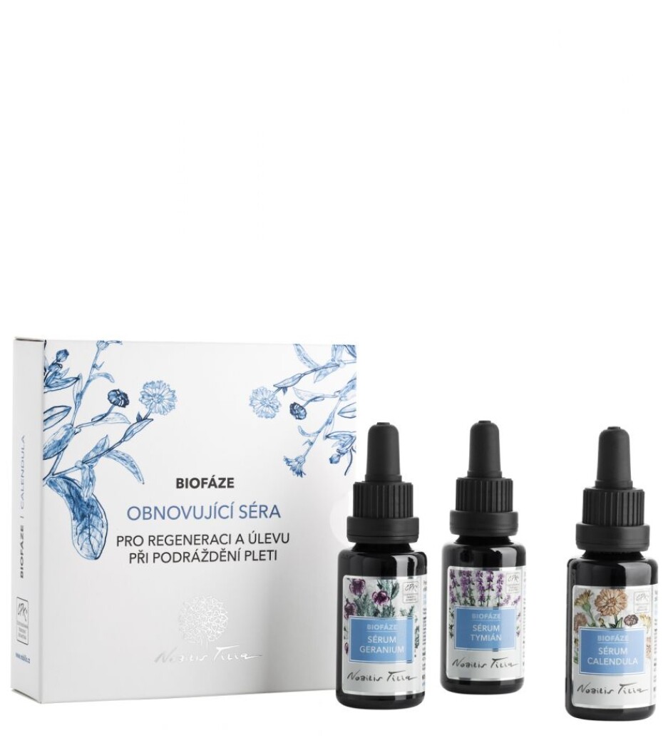 Nobilis Tilia Biofáze Obnovující séra Calendula 3 x 20 ml - main (0)