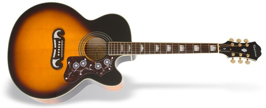 Epiphone MJ-200SCE Mini-Jumbo Vintage Sunburst - main (0)