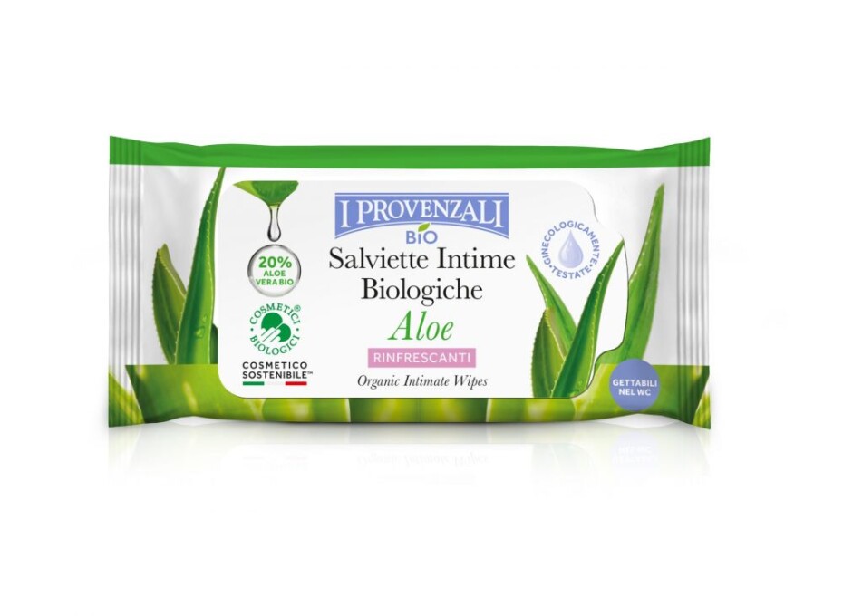 I Provenzali BIO Intimní ubrousky Aloe 12 ks - main (0)