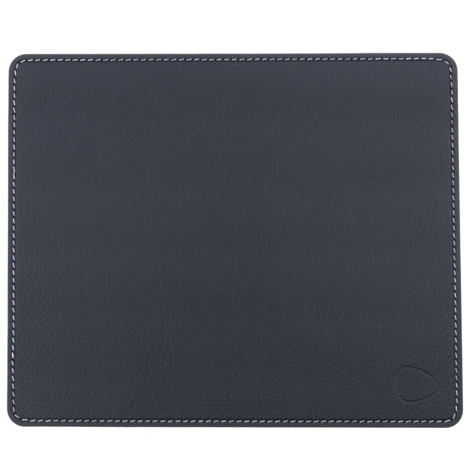 Podložka pod myš SQUARE BULL 25 x 30 cm, černá / bílá, kůže, LIND DNA - main (0)