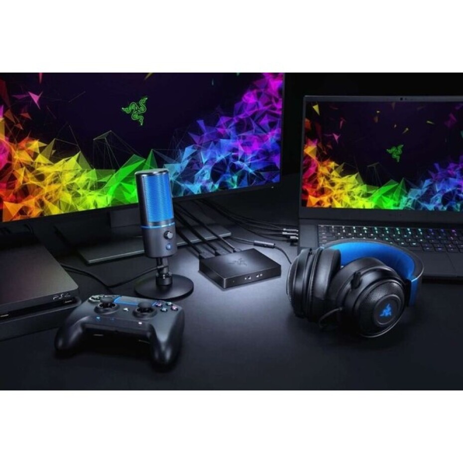 Razer Seiren X PS4 černý - main (1)